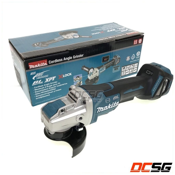 Máy mài góc 100mm dùng pin 18V Makita DGA419Z (không pin sạc)