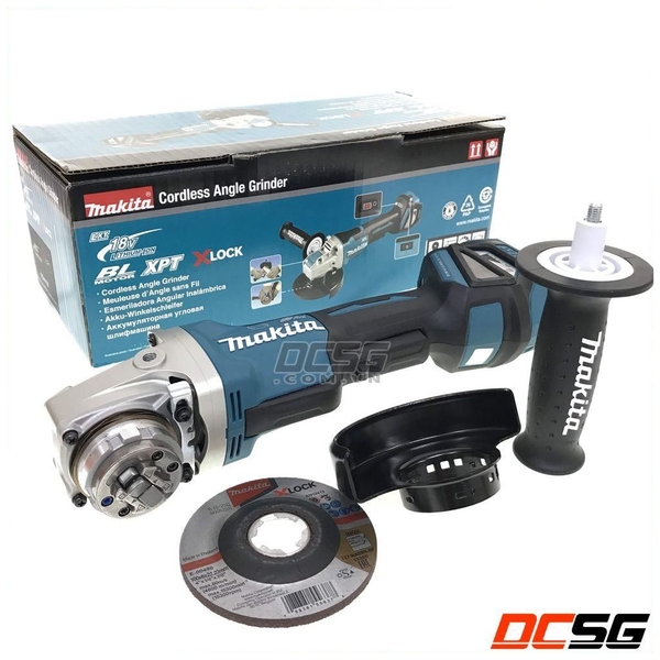 Máy mài góc 100mm dùng pin 18V Makita DGA419Z (không pin sạc)