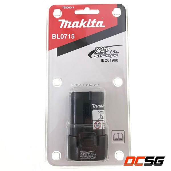 Pin 7.2V 1.0Ah Makita BL7010