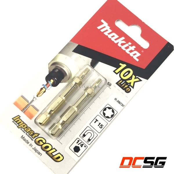 Vít Torsion T15x50mm 2pc Makita B-28232