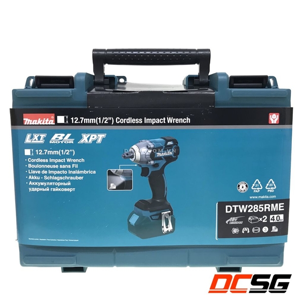 Máy siết bu lông 12.7mm dùng pin 18V Makita DTW285RME