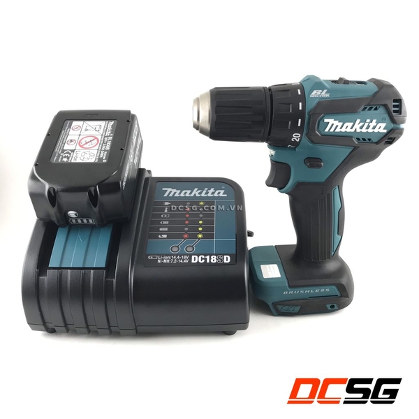 Máy khoan, vặn vít 13/36mm dùng pin 18V Makita DDF483Z (không pin sạc)