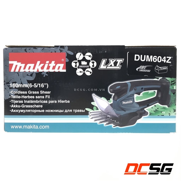 Máy tỉa cỏ 160mm dùng pin 18V Makita DUM604Z (không pin sạc)