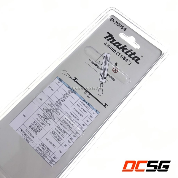 Cây giũa dây xích 4.5mm Makita D-70954