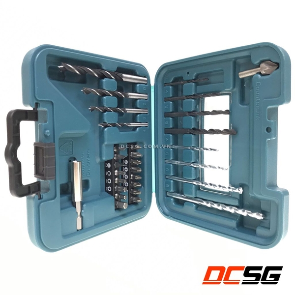 Bộ mũi tổng hợp loại metric và NZ Makita D-53702 (30 chi tiết/bộ)