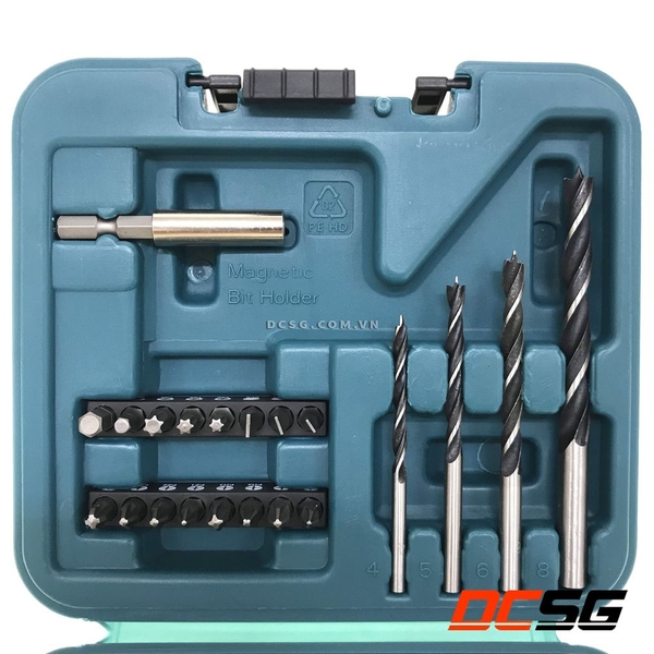 Bộ mũi tổng hợp loại metric và NZ Makita D-53702 (30 chi tiết/bộ)
