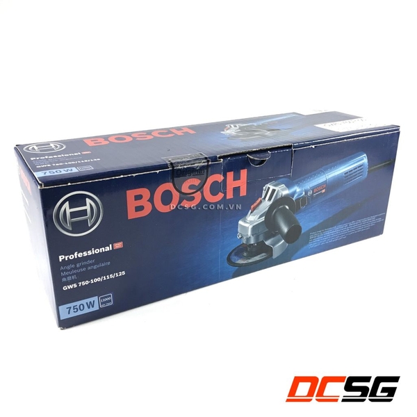 Máy mài góc 100mm dùng điện 750W Bosch GWS750-100