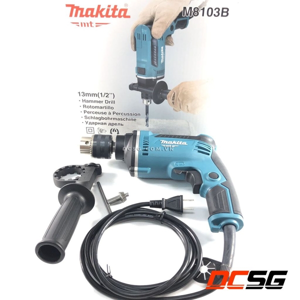 Máy khoan búa 13/13/38mm dùng điện 430W Makita M8103B