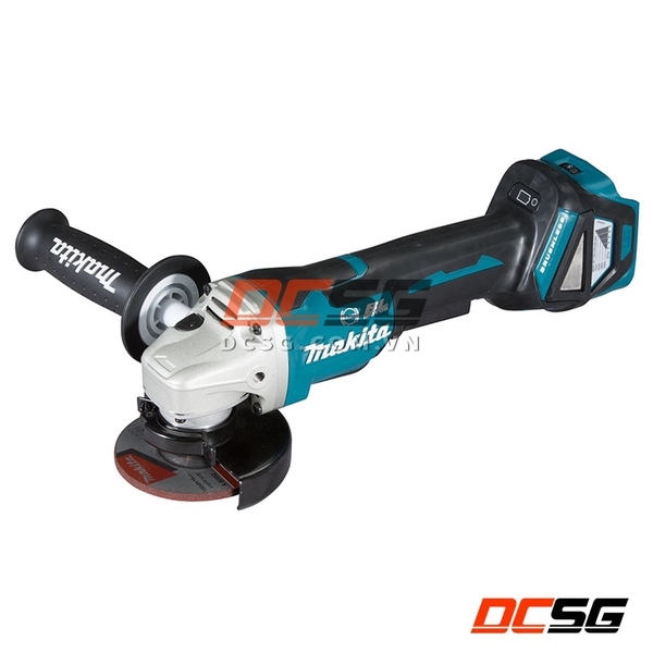 Máy mài góc 100mm dùng pin 18V Makita DGA417Z (Công tắc bóp)