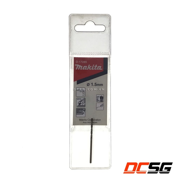 Mũi khoan Inox 1.5x40mm Hss-Co 5% Makita D-17289