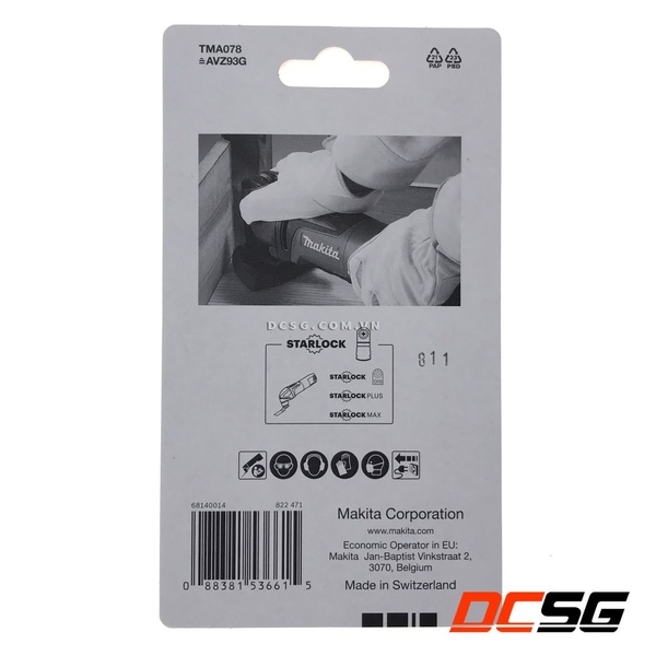 Đế chà nhám cho máy đa năng TMA078 Makita B-65115