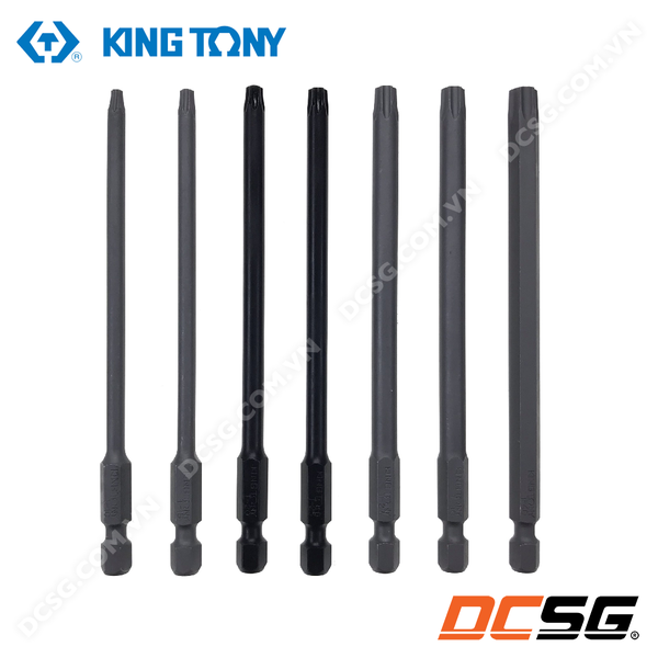 Mũi lục giác hoa thị có lỗ dài 110mm Kingtony