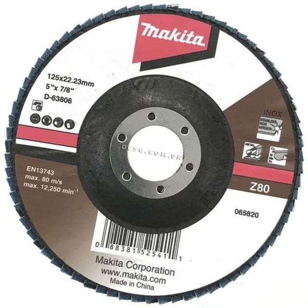 Nhám xếp 125mm Z80 Makita D-63806