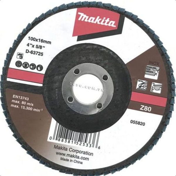Nhám xếp 100mm Z80 Makita D-63725