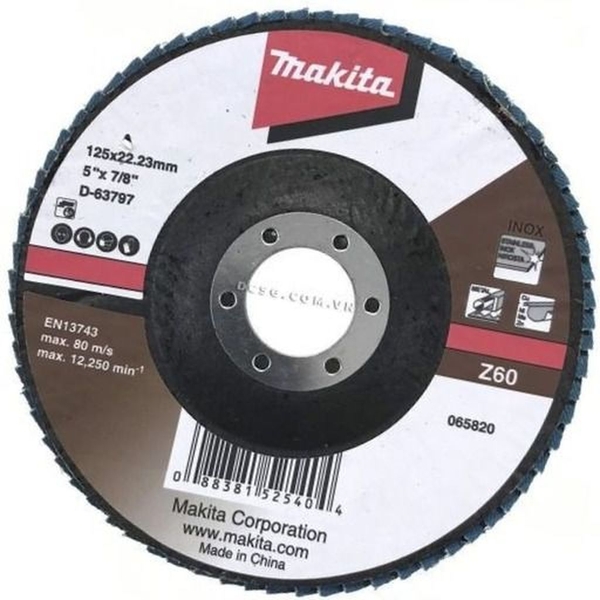 Nhám xếp 125mm Z60 Makita D-63797
