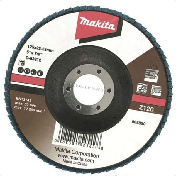 Nhám xếp 125mm Z120 Makita D-63812