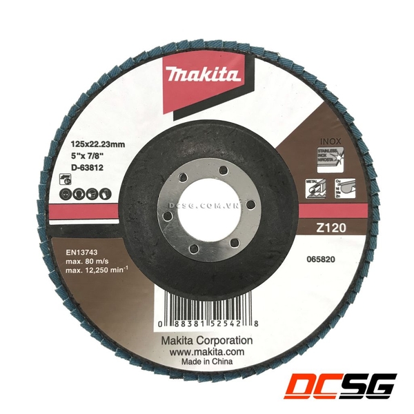 Nhám xếp 125mm Z120 Makita D-63812