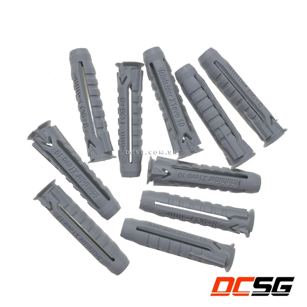 Tắc kê nhựa 6.0x30mm Friulsider X1-6x30 (10 cái/bộ)