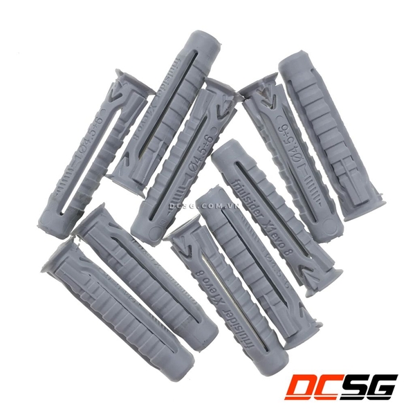 Bộ tắc kê nhựa 6.0x30mm Friulsider X1 6x30 (10 cái/bộ)