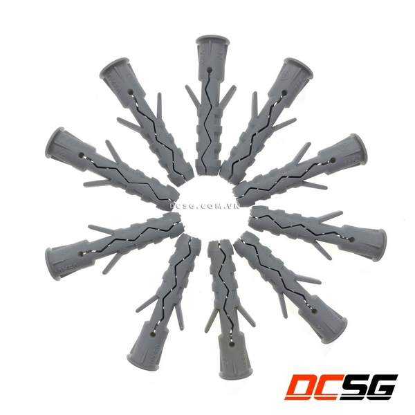 Tắc kê nhựa 10x50mm Friulsider TU-10x50 (10 cái/bộ)