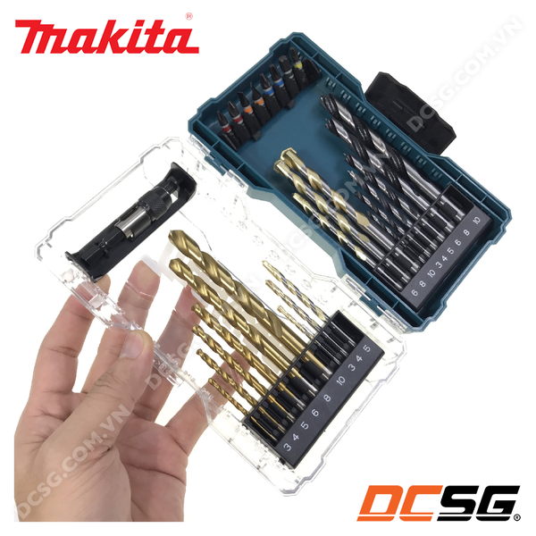 Bộ mũi khoan và mũi vít 27 Cái Makita E-07098