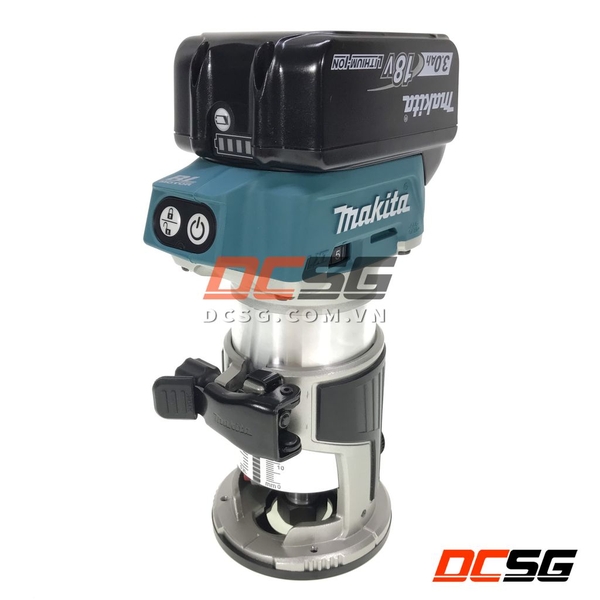 Máy đánh cạnh 6.35/ 8.0mm dùng pin 18V Makita DRT50RFX8