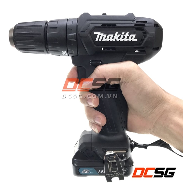 Máy khoan búa và vặn vít dùng Pin 12Vmax Makita HP333DWYB