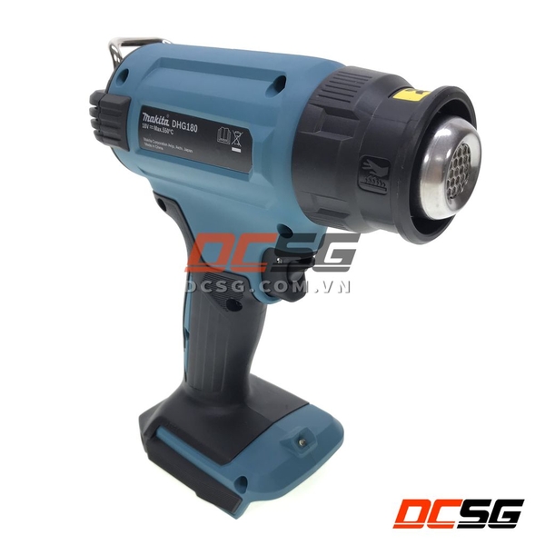 Máy thổi nóng 550℃ dùng Pin 18V Makita DHG180ZK (thân máy)