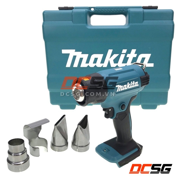 Máy thổi nóng 550℃ dùng Pin 18V Makita DHG180ZK (thân máy)