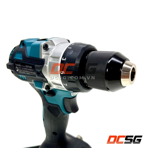 Máy khoan và vặn vít dùng pin 18V Makita DDF486RTE