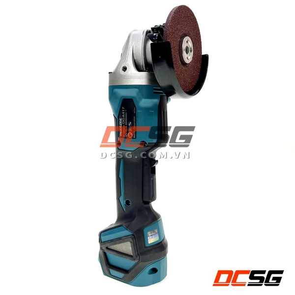 Máy mài góc 100mm dùng pin 18V Makita DGA417Z (Công tắc bóp)