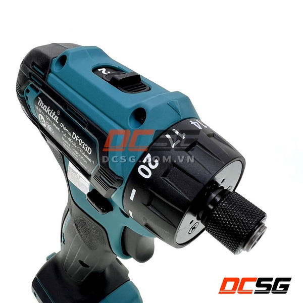 Máy khoan, vặn vít dùng pin 12Vmax Makita DF033DZ (không pin sạc)