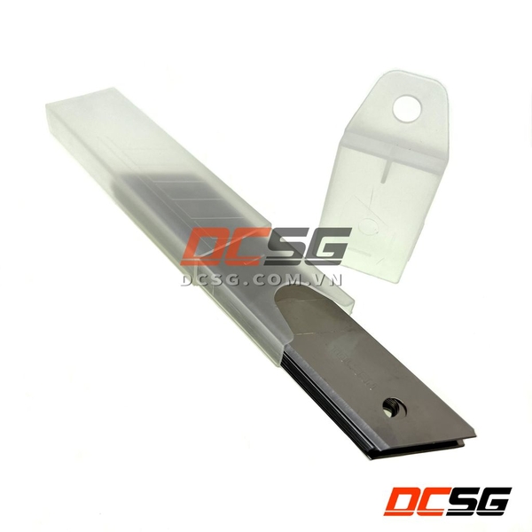 Lưỡi dao rọc giấy 25x140x0.7mm thép SK5 Tolsen 30017 (10 lưỡi/hộp)