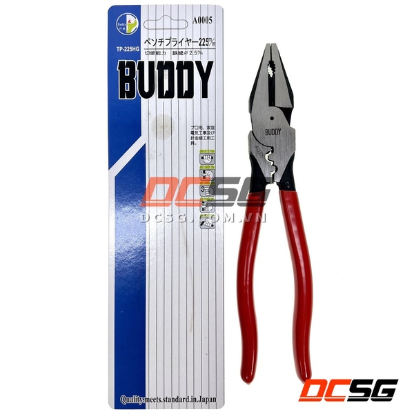 Kìm điện đa năng bấm cos 9''-225mm Buddy A0005