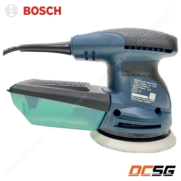 Máy chà nhám lệch tâm 125mm GEX125-1AE Bosch 06013875K0