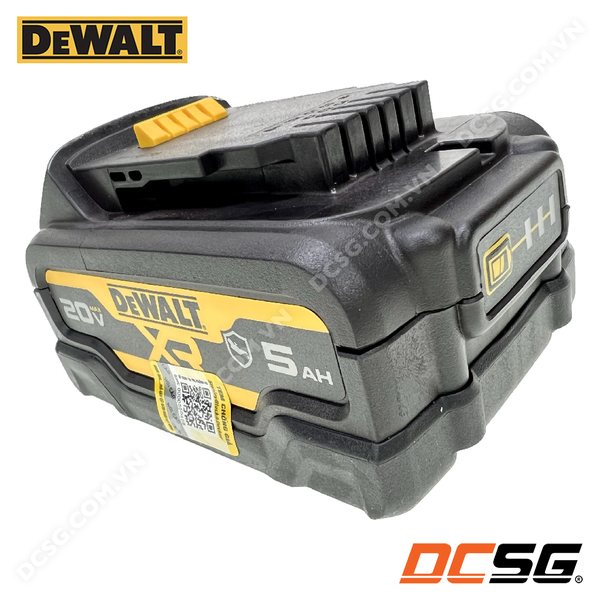 Pin LITHIUM ION XR 20V max 5.0 Ah kháng dầu Dewalt DCB184G-B1