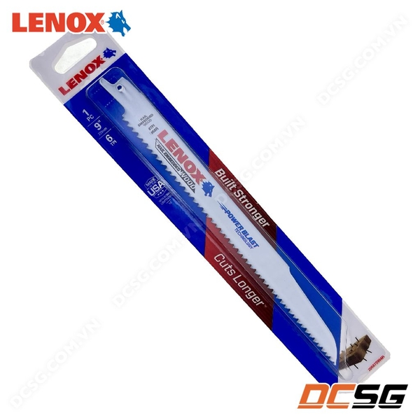 Lưỡi cưa kiếm cắt gỗ có đinh 6TPI LENOX POWER BLAST