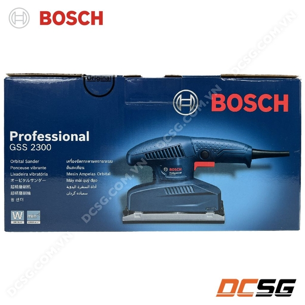Máy chà nhám rung 92x182mm-190W Bosch GSS2300