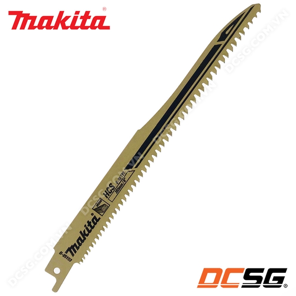 Lưỡi cưa kiếm cắt gỗ 203x18x1.0mm Makita B-05153 (1 lưỡi)