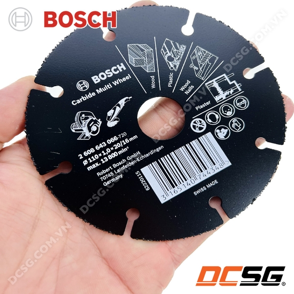 Đá cắt đa năng Carbide Multi Wheel Bosch 2608643066