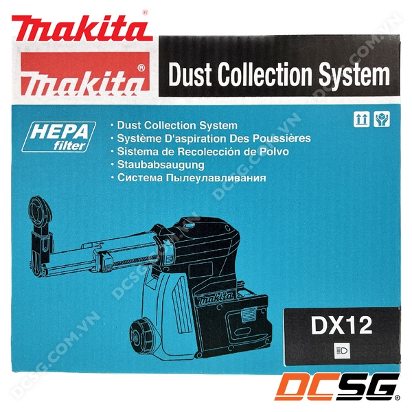 Hệ thống hút bụi DX12/ HR001G Makita 191E53-1