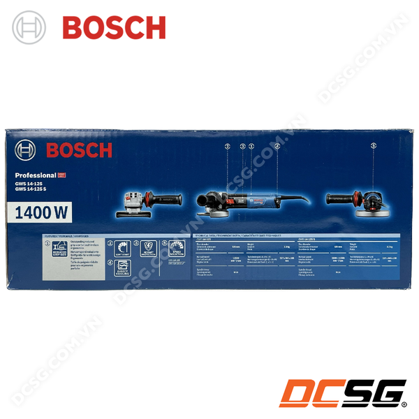 Máy mài góc dùng điện 125mm-1400W Bosch GWS 14-125 S