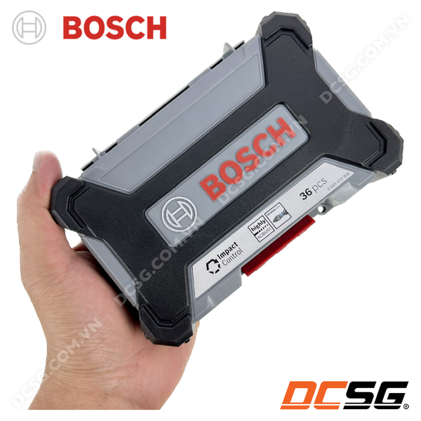 Bộ mũi vặn vít ImpactControl 36 chi tiết Pick & Click Bosch 2607017568