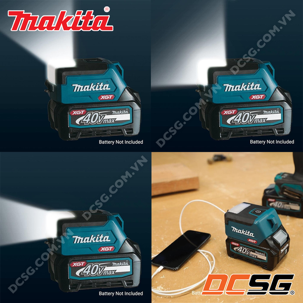 Đèn led dùng pin 40Vmax/ USB Makita ML011G