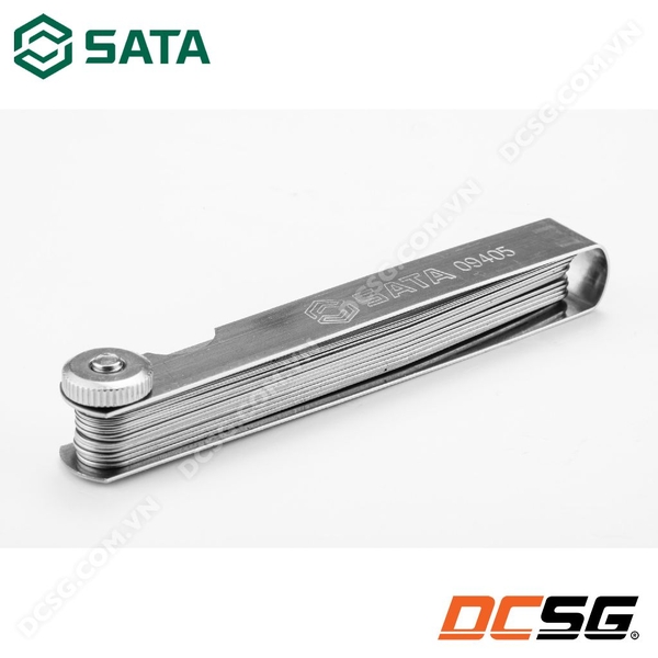 Bộ thước lá 23 chi tiết 0.05-1.00mm Sata 09405