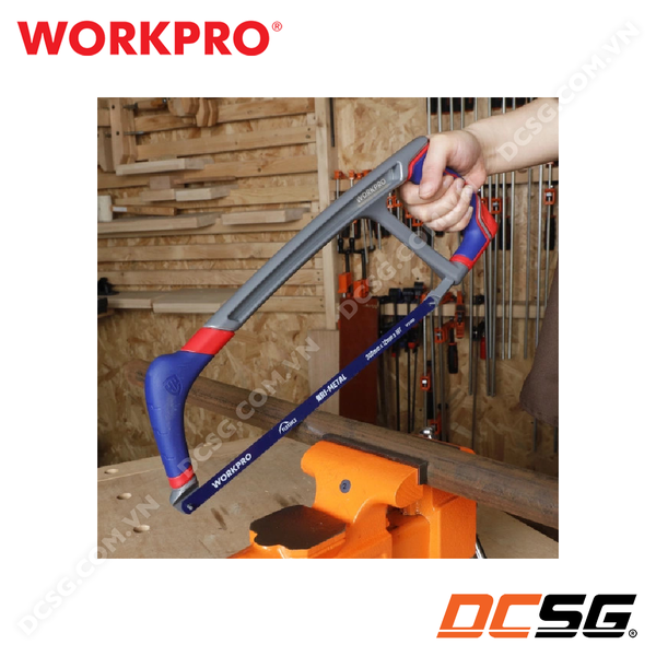 Khung cưa sắt cầm tay thân hợp kim nhôm cao cấp WORKPRO WP215027