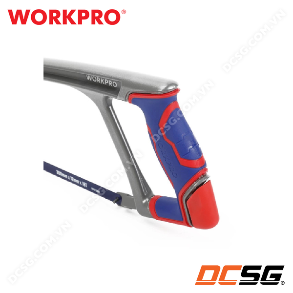 Khung cưa sắt cầm tay thân hợp kim nhôm cao cấp WORKPRO WP215027