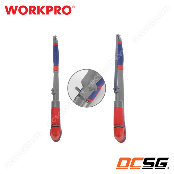 Khung cưa sắt cầm tay thân hợp kim nhôm cao cấp WORKPRO WP215027