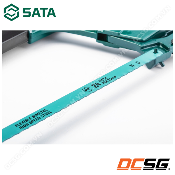 Khung cưa sắt cầm tay thân hợp kim nhôm cao cấp SATA 93405