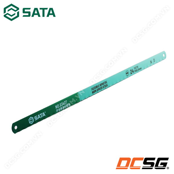 Lưỡi cưa sắt Bi-metal 24 răng SATA 93407